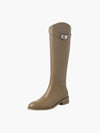 Reitstiefel mit Schmetterlingsdetail | Klassisch & Feminin | Perfekt für Herbst und Winter