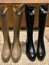 Reitstiefel mit Schmetterlingsdetail | Klassisch & Feminin | Perfekt für Herbst und Winter