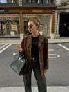 Klassischer Blazer im Woll-Look | Zeitlos & Elegant | Perfekt für Büro & Freizeit
