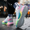 Bunte Laufschuhe mit Farbverlauf | Leicht & Atmungsaktiv | Perfekt für Sport & Freizeit