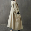 Oversized-Trenchcoat mit Kapuze | Lässiger Stil | Perfekt für Übergangszeiten