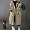 Oversized-Trenchcoat mit Kapuze | Lässiger Stil | Perfekt für Übergangszeiten
