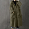 Oversized-Trenchcoat mit Kapuze | Lässiger Stil | Perfekt für Übergangszeiten