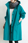 Oversized Mantel mit Kapuze | Lässiger Stil | Perfekt für Herbst und Winter