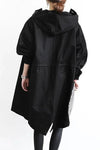 Oversized Mantel mit Kapuze | Lässiger Stil | Perfekt für Herbst und Winter