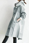Oversized Mantel mit Kapuze | Lässiger Stil | Perfekt für Herbst und Winter