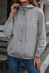 Leichte Kapuzenjacke mit Reißverschluss | Wetterfest & Komfortabel | Perfekt für Outdoor-Aktivitäten