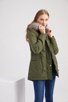 Winter-Parka mit Kunstfellkapuze | Warm und Stilvoll | Perfekt für kalte Tage
