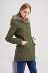 Winter-Parka mit Kunstfellkapuze | Warm und Stilvoll | Perfekt für kalte Tage