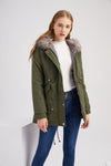 Winter-Parka mit Kunstfellkapuze | Warm und Stilvoll | Perfekt für kalte Tage