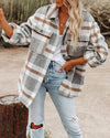 Kariertes Overshirt mit Knopfleiste | Lässiger Look & Vielseitigkeit | Ideal für den Alltag