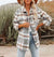 Kariertes Overshirt mit Knopfleiste | Lässiger Look & Vielseitigkeit | Ideal für den Alltag