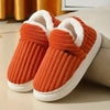 Sherpa-Gefütterte Cord-Slipper | Weich & Warm | Rutschfeste Sohle