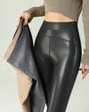 Thermo-Leggings mit Lederoptik | Stilvoll und warm | Perfekt für kalte Tage