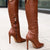 Damen-Overknee-Stiefel mit hohem Absatz | Elegant | Modisch und Vielseitig