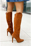 Damen-Overknee-Stiefel mit hohem Absatz | Elegant | Modisch und Vielseitig
