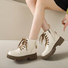 Schnürstiefeletten | Robuste Profilsohle | Trendiger Look | Alltagstauglich