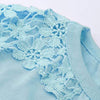 T-Shirt mit Spitzendetail & Strass | Feminin & Alltagstauglich | Casual mit Glamour-Touch