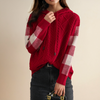 Gestrickter Kapuzenpullover mit Zopfmuster | Lässig & Gemütlich | Perfekt für kühle Tage