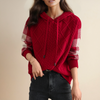 Gestrickter Kapuzenpullover mit Zopfmuster | Lässig & Gemütlich | Perfekt für kühle Tage