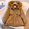 Winterjacke mit Kunstfellkragen | Elegant | Warm und Vielseitig