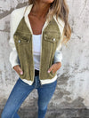 Jeansjacke mit Kontrasteinsätzen | Lässig und Modern | Perfekt für Freizeit