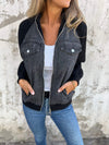 Jeansjacke mit Kontrasteinsätzen | Lässig und Modern | Perfekt für Freizeit