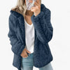 Flauschige Kapuzenjacke | Warm & Lässig | Perfekt für Herbst & Winter