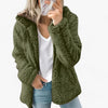 Flauschige Kapuzenjacke | Warm & Lässig | Perfekt für Herbst & Winter