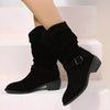 Damen-Stiefeletten mit Schnallen | Bequem | Modern und Vielseitig