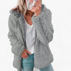 Flauschige Kapuzenjacke | Warm & Lässig | Perfekt für Herbst & Winter