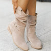 Damen-Stiefeletten mit Schnallen | Bequem | Modern und Vielseitig