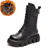 Combat-Stiefel | PU-Leder | Robust und Modern