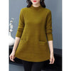 Eleganter Strickpullover mit Taschen | Warm & Stilvoll | Perfekt für Alltag und Büro