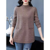 Eleganter Strickpullover mit Taschen | Warm & Stilvoll | Perfekt für Alltag und Büro