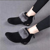Gefütterte Ankle-Boots mit Fellbesatz | Warm & Stilvoll | Perfekt für Wintertage