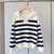 Gestreifter Pullover mit Kragen | Maritimer Look | Lässig & Stilvoll | Vielseitig Kombinierbar