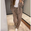 Zweiteiliges Lounge-Set mit Knopf-Cardigan | Bequem & Chic | Perfekt für Zuhause & Freizeit
