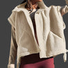 Teddy-Fleece-Weste mit Stehkragen | Kuschelig & Trendy | Perfekt für Outdoor-Abenteuer