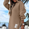 Langes Oversize-Sweatshirt mit Seitenschlitzen | Bequem & Lässig | Perfekt für Freizeit