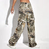 Weit geschnittene Camouflage-Hose | Lässig & Trendy | Perfekt für Freizeit