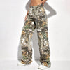 Weit geschnittene Camouflage-Hose | Lässig & Trendy | Perfekt für Freizeit
